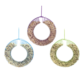 Anneau Spirale pour arachides (couleurs assorties)