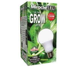 Ampoule DEL Miracle LED Ultra Grow 12 W (lumière blanche - 5 000 K) (équivalent 150 W)