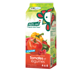 Engrais naturel pour tomates et légumes 4-6-8 - 1,5 kg Acti-sol