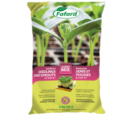 Terreau Agro-Mix pour Semis et pousses 25 L