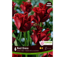 Tulipe Red Dress (Coronette) (Paquet de 6 bulbes)