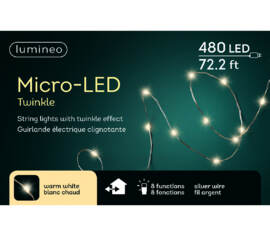 Lumières Extérieures DEL Micro 480 lumières 72