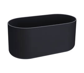 Cache-pot b.for soft Duo 27 cm Anthracite